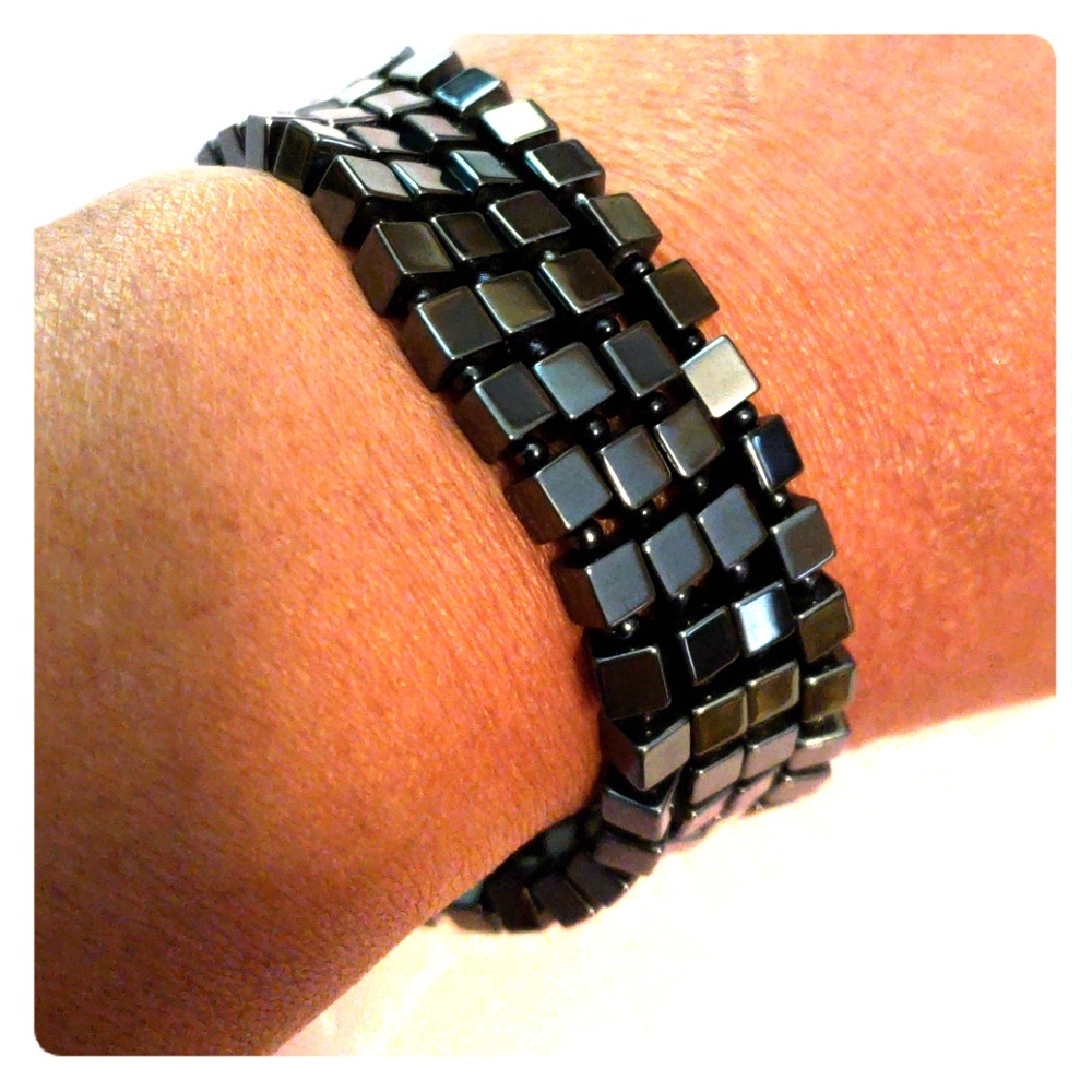 Hematite  bracelet #Is